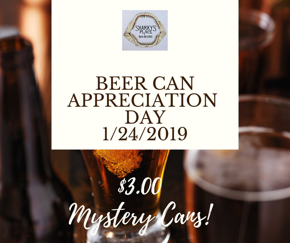 Beer Can Appreciation Day! Sharkys Raleigh